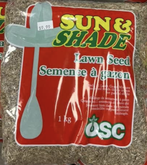 Sun & Shade Grass Seed