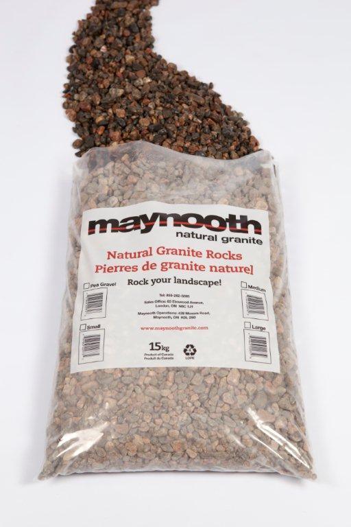 Maynooth 3/8" Pea Stone 15kg (Granite)